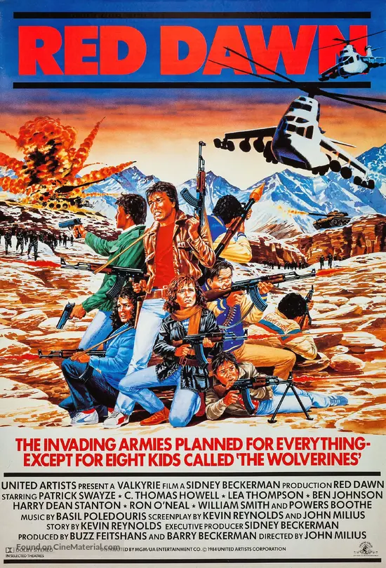 Red Dawn - Movie Poster