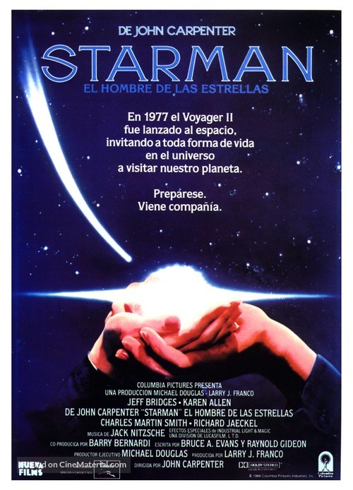 Starman - Spanish Movie Poster