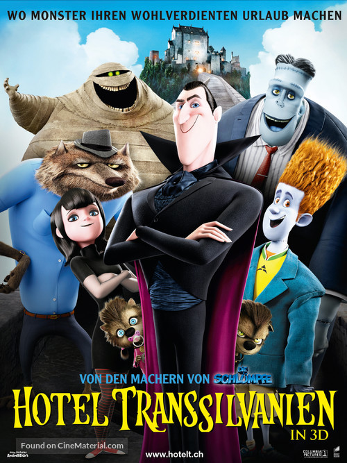 Hotel Transylvania - Swiss Movie Poster