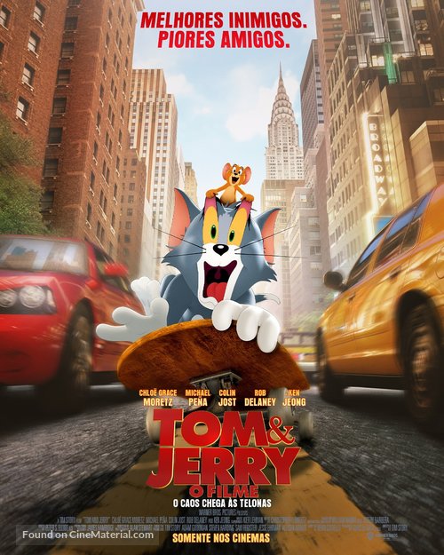 Tom and Jerry - Brazilian Movie Poster