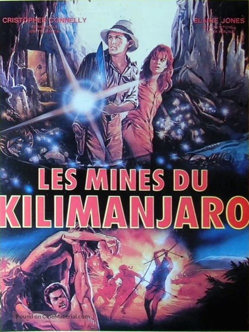 Le miniere del Kilimangiaro - French Movie Poster