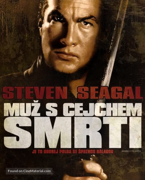 Marked For Death - Czech Blu-Ray movie cover