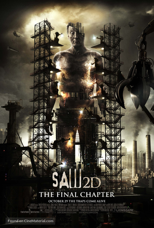 Saw 3D - Movie Poster