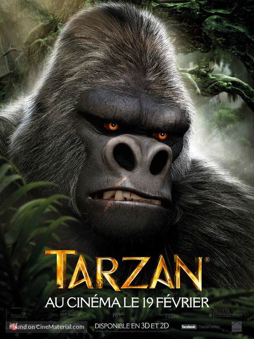 Tarzan - French Movie Poster