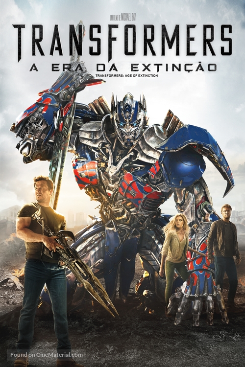 Transformers: Age of Extinction - Brazilian Movie Cover