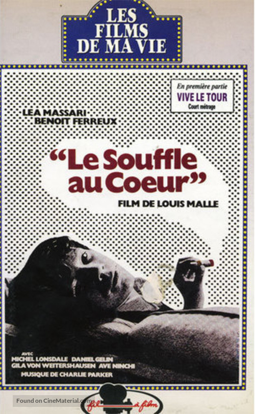 Le souffle au coeur - French VHS movie cover