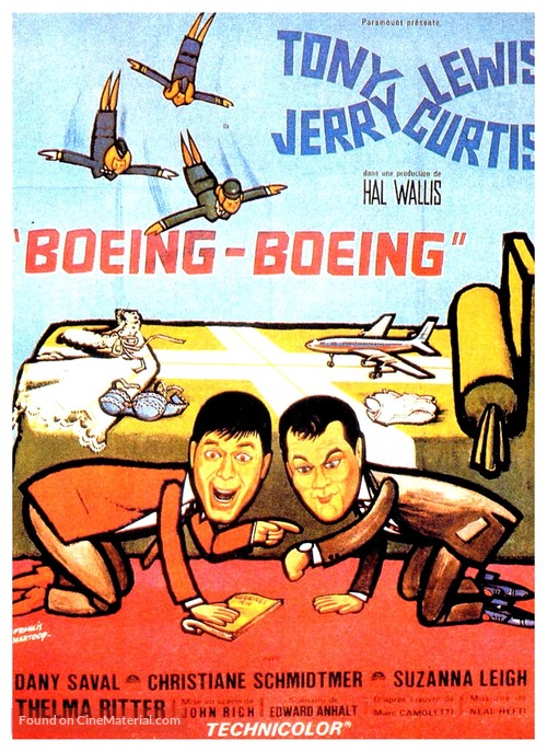 Boeing (707) Boeing (707) - French Movie Poster