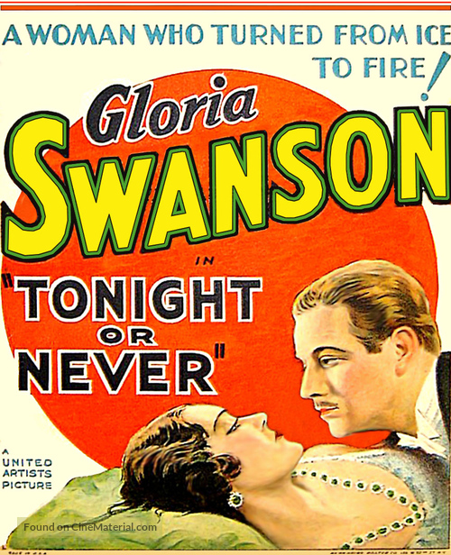 Tonight or Never - Movie Poster