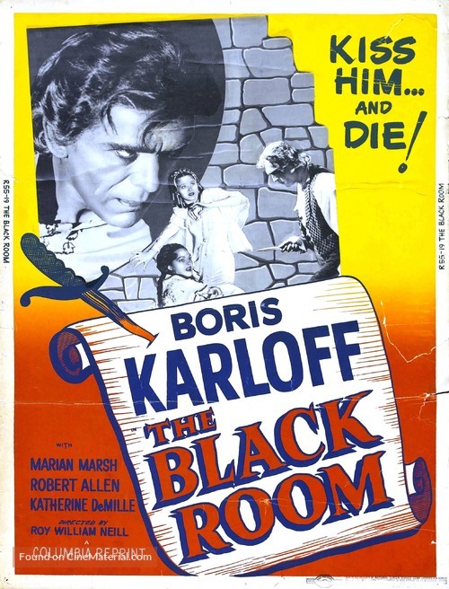 The Black Room - Re-release movie poster