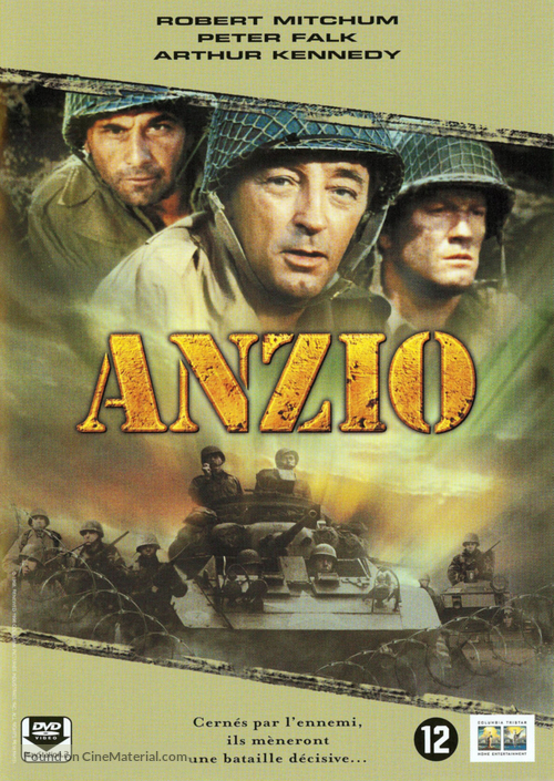Lo Sbarco di Anzio - French DVD movie cover
