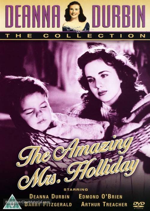 The Amazing Mrs. Holliday - British DVD movie cover