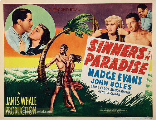 Sinners in Paradise - Movie Poster