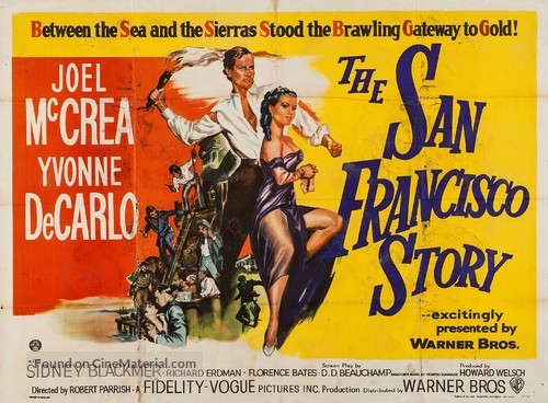 The San Francisco Story - British Movie Poster