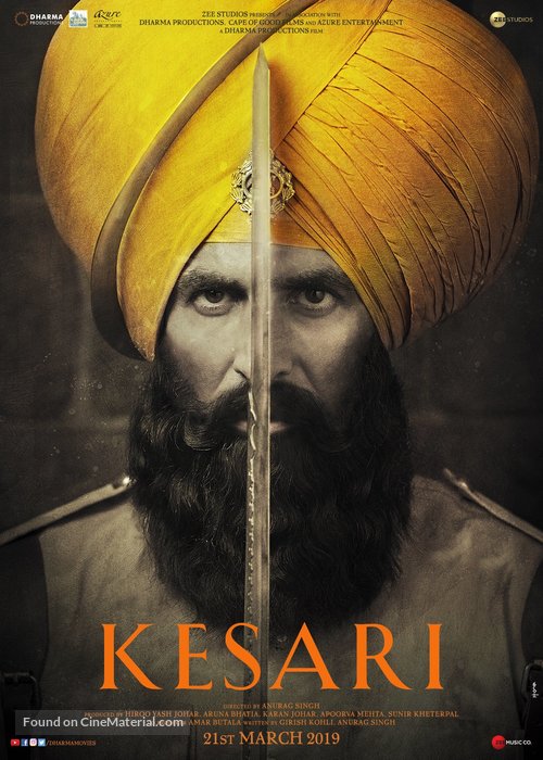 Kesari - Indian Movie Poster