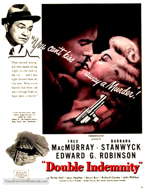 Double Indemnity - Movie Poster