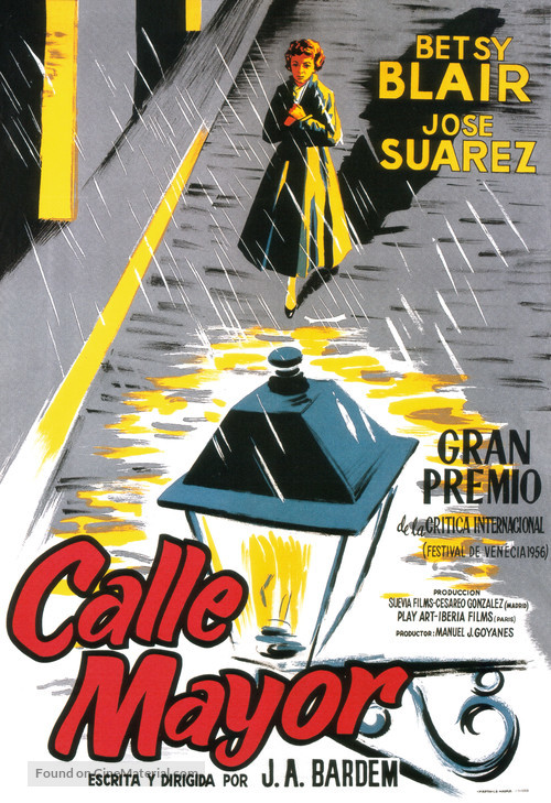 Calle Mayor - Spanish Movie Poster