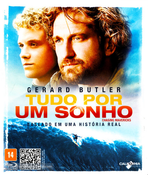 Chasing Mavericks - Brazilian Blu-Ray movie cover