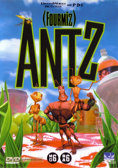 Antz - Dutch Movie Cover