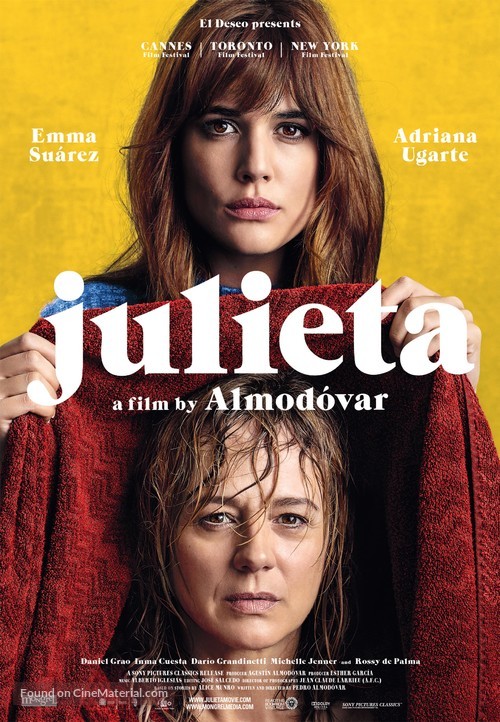 Julieta - Canadian Movie Poster