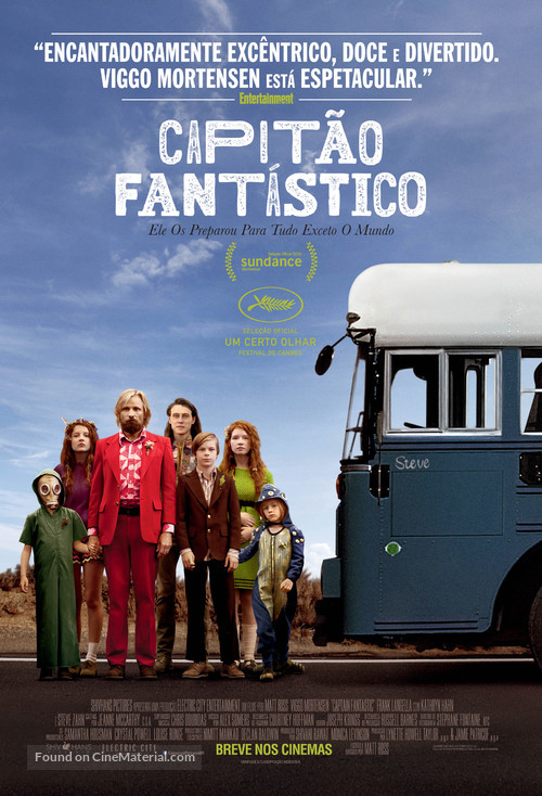 Captain Fantastic - Brazilian Movie Poster
