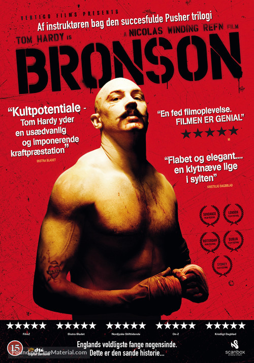 Bronson - Danish Movie Cover