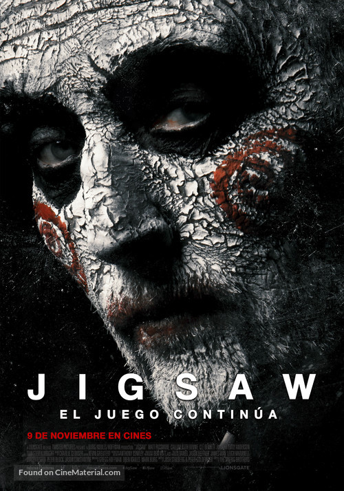Jigsaw - Chilean Movie Poster