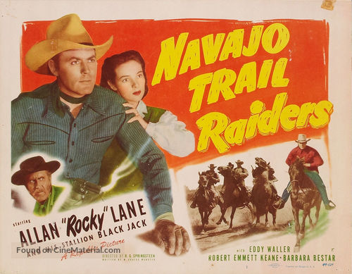 Navajo Trail Raiders - Movie Poster