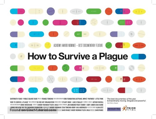 How to Survive a Plague - British Movie Poster