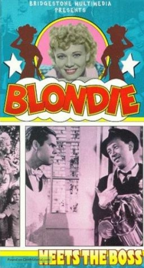 Blondie Meets the Boss - VHS movie cover