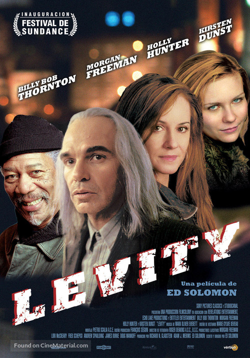 Levity - Spanish Movie Poster