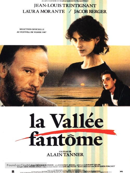 La vall&eacute;e fant&ocirc;me - French Movie Poster