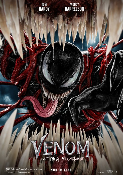Venom: Let There Be Carnage - German Movie Poster