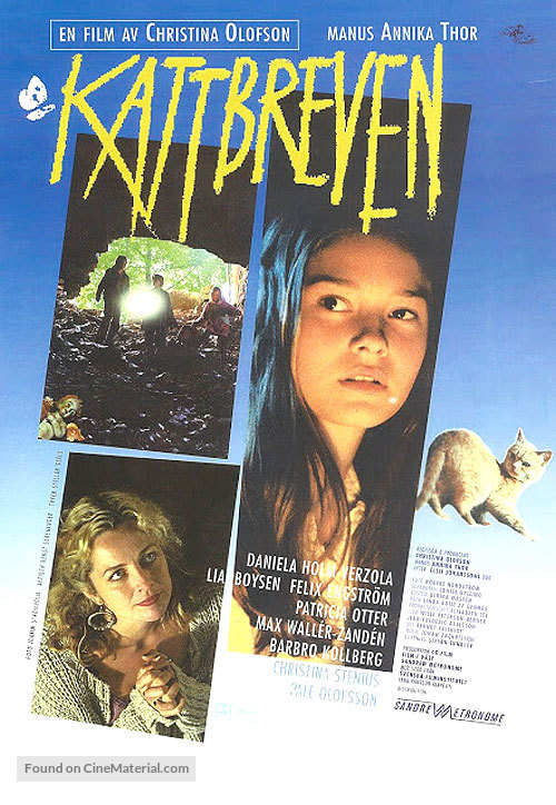 Kattbreven - Swedish Movie Poster