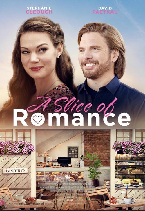 A Slice of Romance (2021) Canadian movie poster