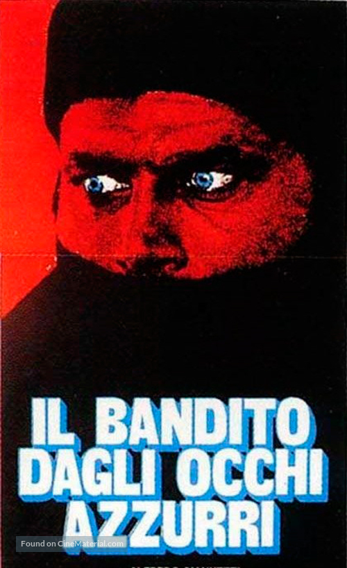 Il bandito dagli occhi azzurri - Italian Movie Poster