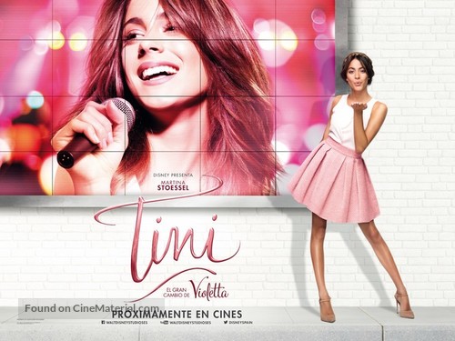 Tini: El gran cambio de Violetta - Argentinian Movie Poster