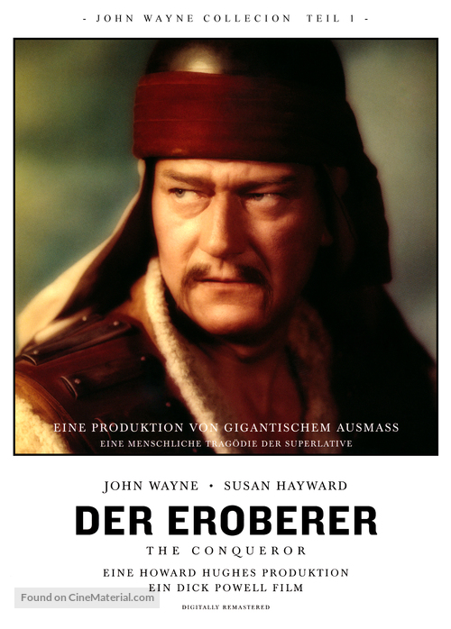 The Conqueror - German Movie Cover