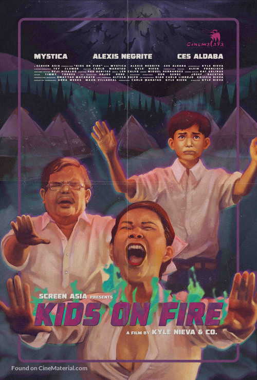 Kids on Fire - Philippine Movie Poster