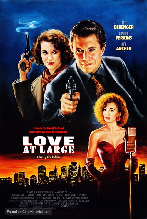 Love at Large - Movie Poster