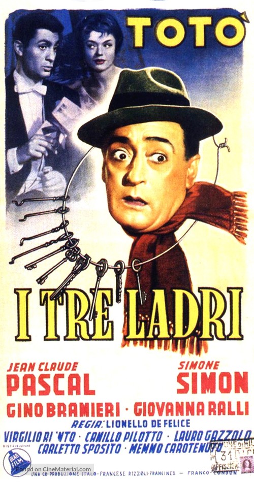 I tre ladri - Italian Movie Poster
