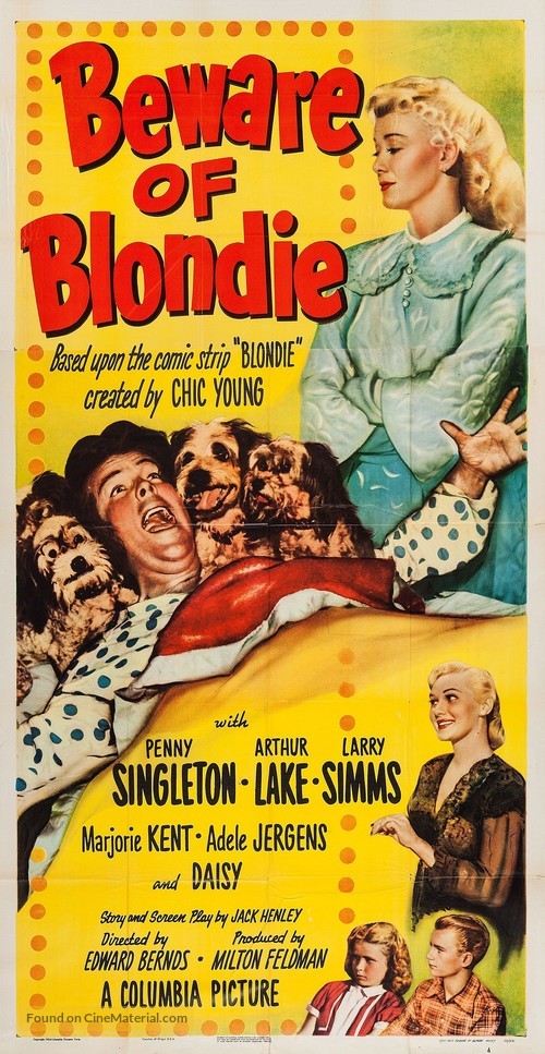 Beware of Blondie - Movie Poster
