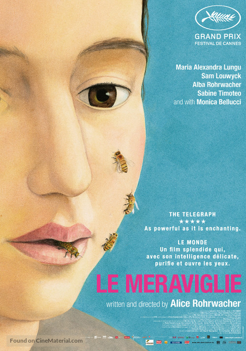 Le meraviglie - Belgian Movie Poster