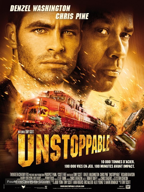 Unstoppable - French Movie Poster