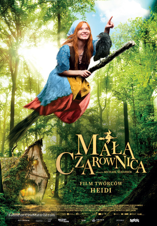Die kleine Hexe - Polish Movie Poster