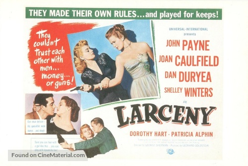 Larceny - Movie Poster