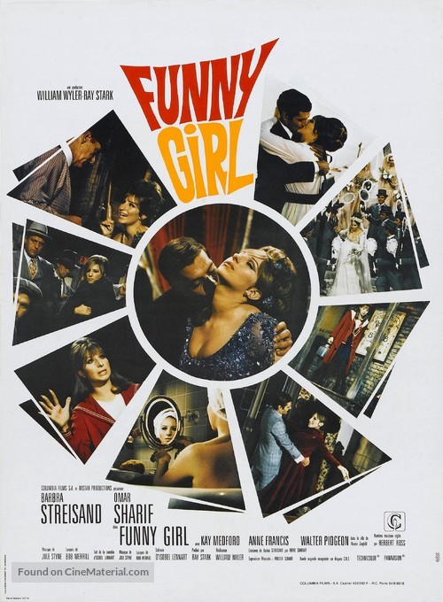 Funny Girl - French Theatrical movie poster