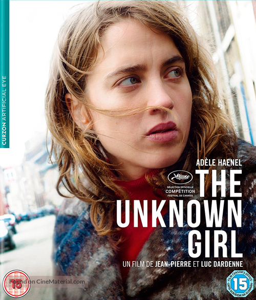 La fille inconnue - British Movie Cover