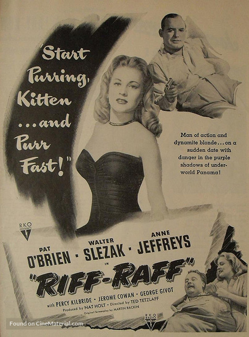 Riffraff - poster