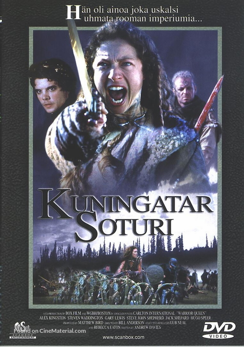 Boudica - Finnish DVD movie cover