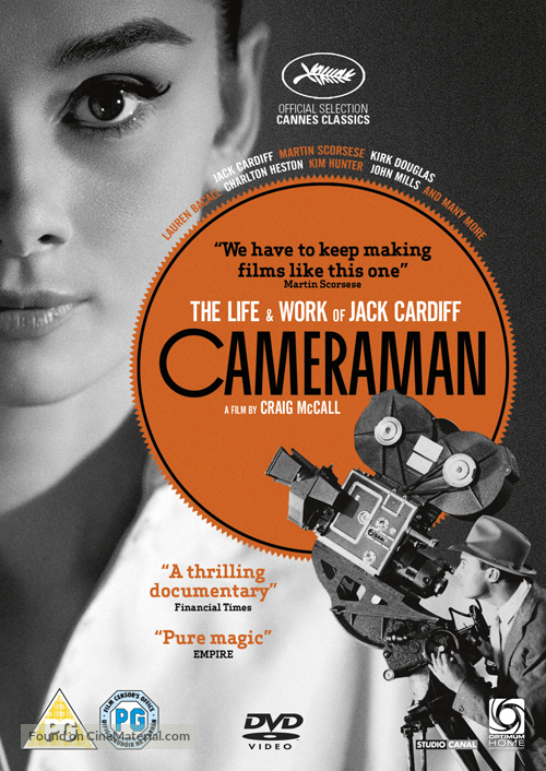 Cameraman: The Life and Work of Jack Cardiff - British DVD movie cover